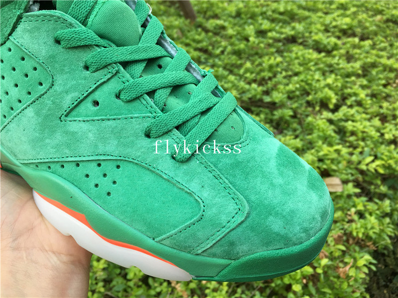 Authentic Air Jordan 6 Gatorade Green